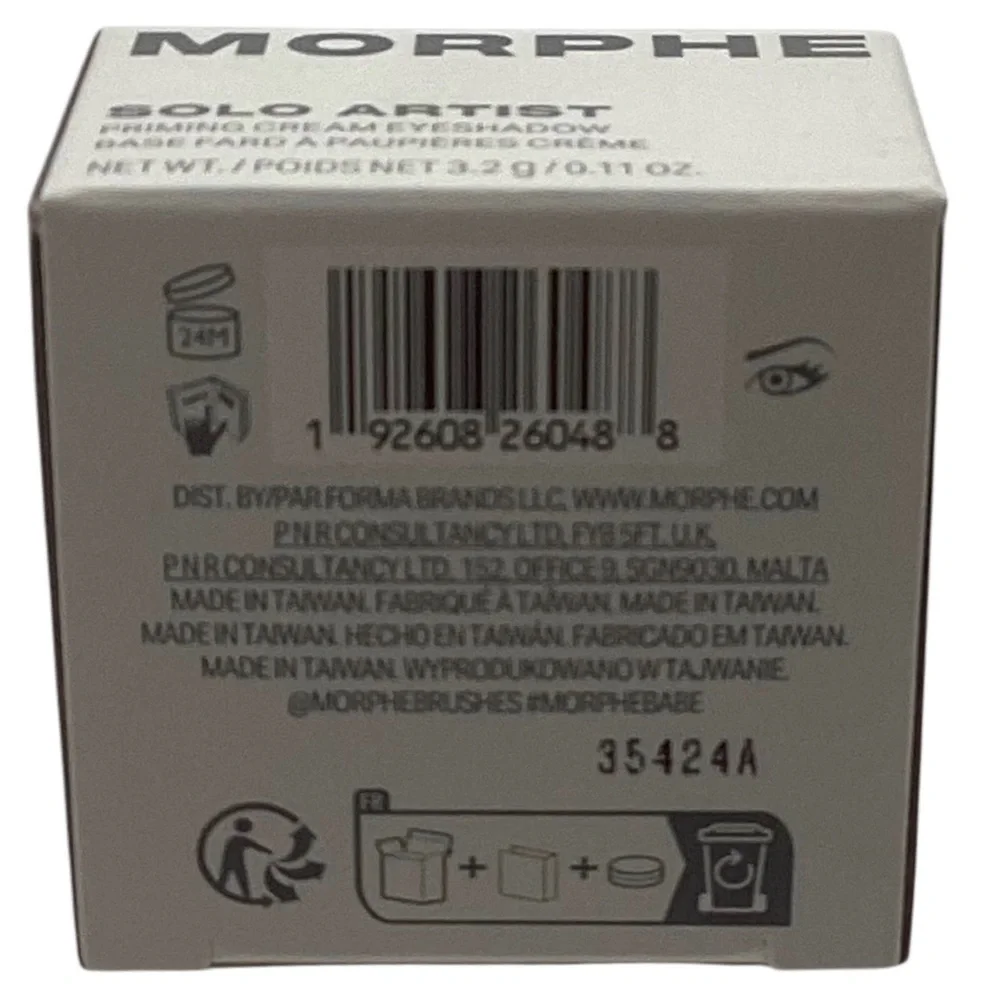 Morphe Solo Artist Priming Cream Eyeshadow, Remix  (NWT)